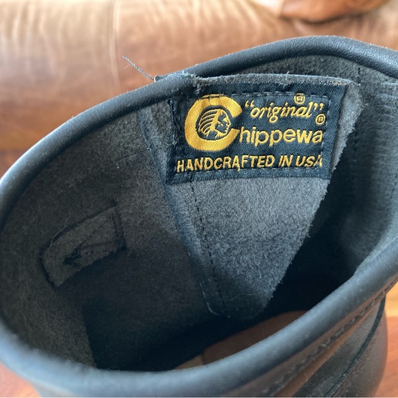 Chippewa unisex biking adjustable boots. Made in USA. - Picture 3 of 3